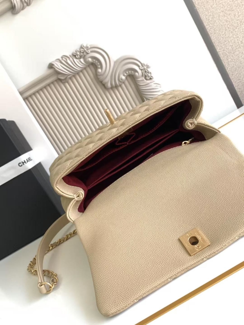 Ch**el top handle bags